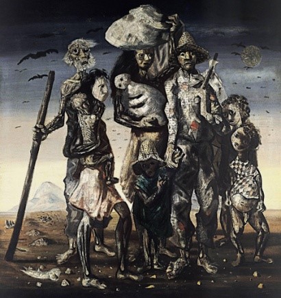 Figura1: Retirantes (1944) - Cândido Portinari